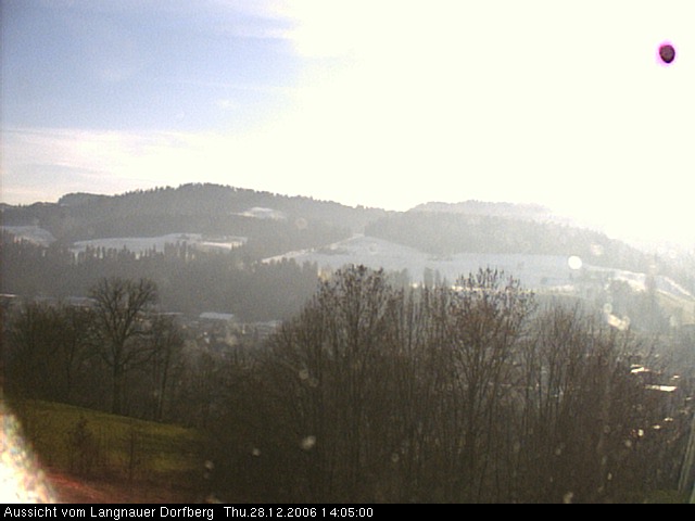 Webcam-Bild: Aussicht vom Dorfberg in Langnau 20061228-140500