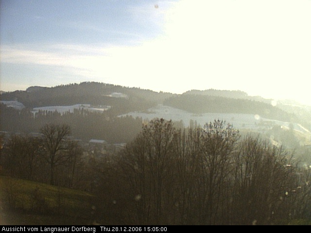 Webcam-Bild: Aussicht vom Dorfberg in Langnau 20061228-150500