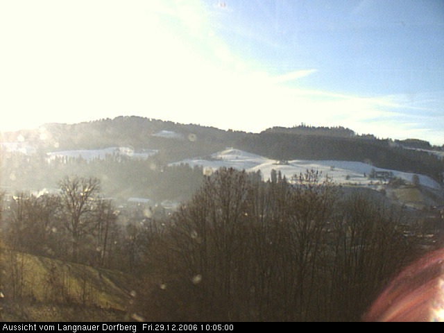 Webcam-Bild: Aussicht vom Dorfberg in Langnau 20061229-100500