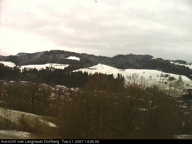 Webcam-Bild: Aussicht vom Dorfberg in Langnau 20070102-140500