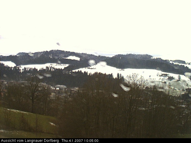 Webcam-Bild: Aussicht vom Dorfberg in Langnau 20070104-100500