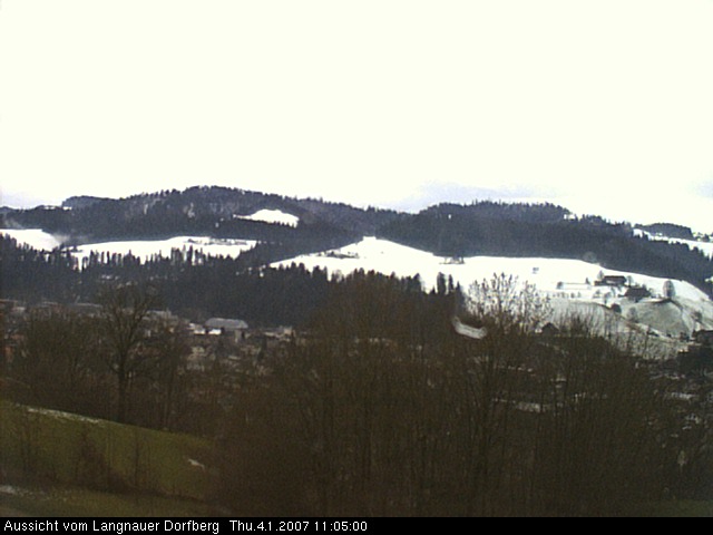 Webcam-Bild: Aussicht vom Dorfberg in Langnau 20070104-110500