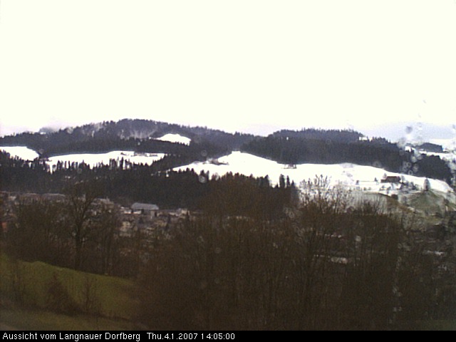 Webcam-Bild: Aussicht vom Dorfberg in Langnau 20070104-140500