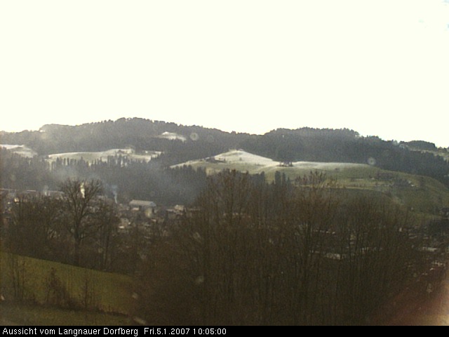 Webcam-Bild: Aussicht vom Dorfberg in Langnau 20070105-100500