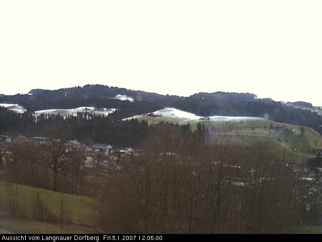 Webcam-Bild: Aussicht vom Dorfberg in Langnau 20070105-120500