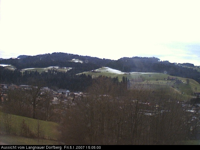 Webcam-Bild: Aussicht vom Dorfberg in Langnau 20070105-150500
