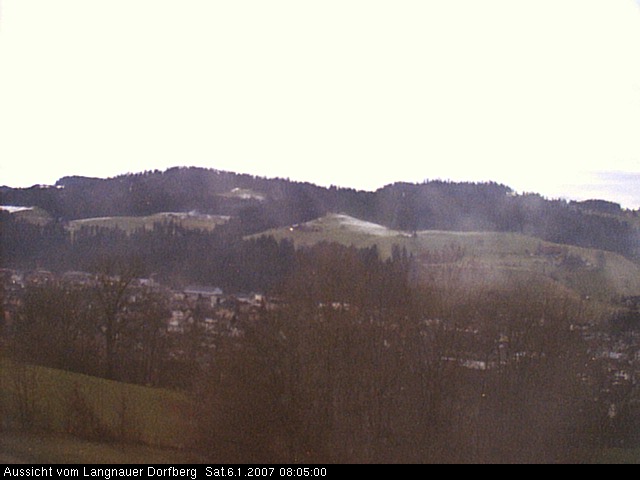 Webcam-Bild: Aussicht vom Dorfberg in Langnau 20070106-080500