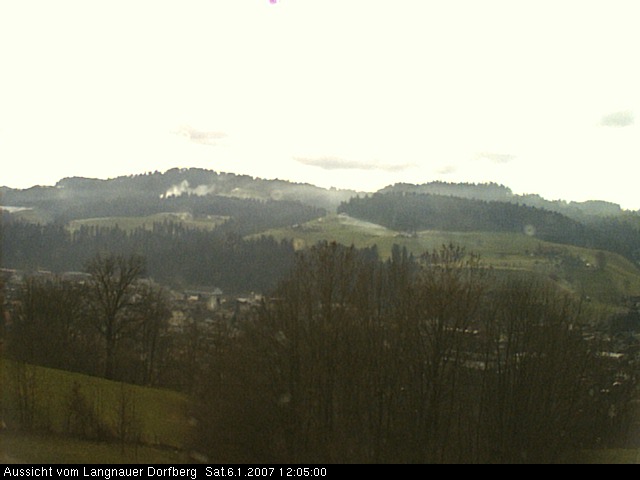 Webcam-Bild: Aussicht vom Dorfberg in Langnau 20070106-120500