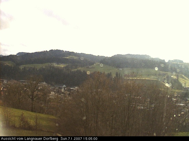 Webcam-Bild: Aussicht vom Dorfberg in Langnau 20070107-150500