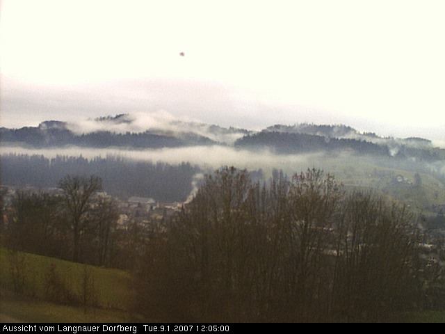 Webcam-Bild: Aussicht vom Dorfberg in Langnau 20070109-120500