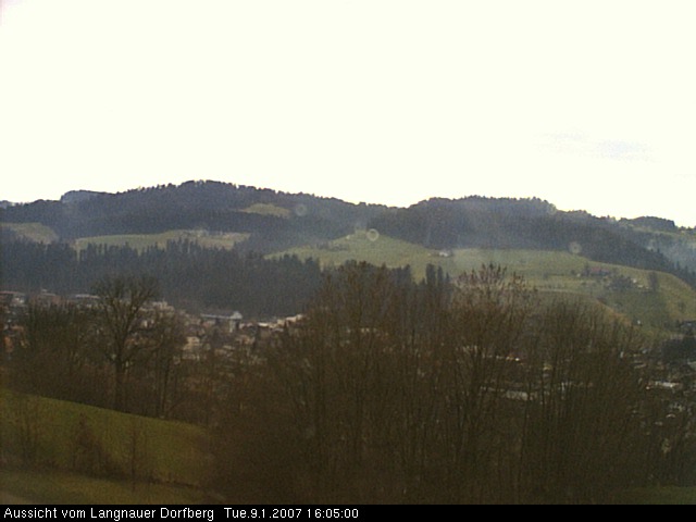 Webcam-Bild: Aussicht vom Dorfberg in Langnau 20070109-160500