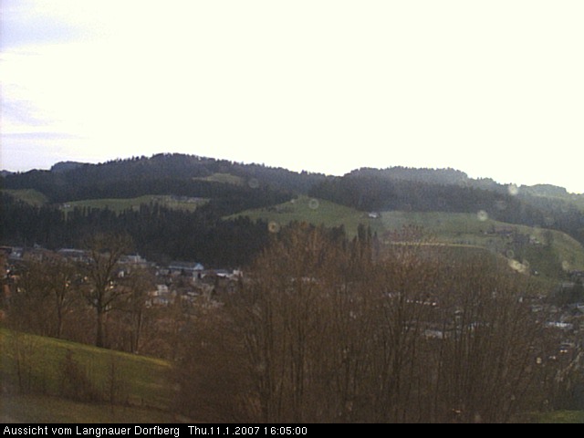 Webcam-Bild: Aussicht vom Dorfberg in Langnau 20070111-160500