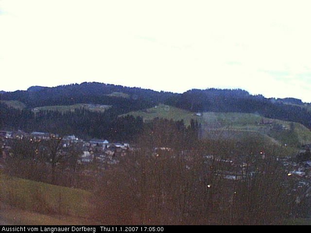 Webcam-Bild: Aussicht vom Dorfberg in Langnau 20070111-170500