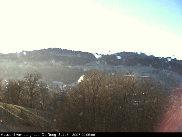 Webcam-Bild: Aussicht vom Dorfberg in Langnau 20070113-090500