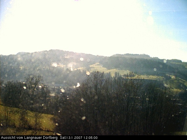 Webcam-Bild: Aussicht vom Dorfberg in Langnau 20070113-120500