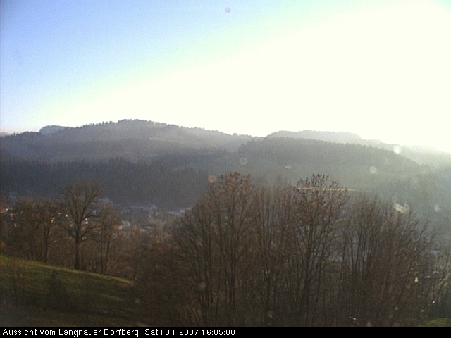 Webcam-Bild: Aussicht vom Dorfberg in Langnau 20070113-160500