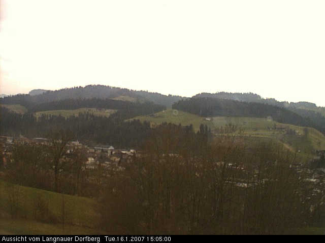 Webcam-Bild: Aussicht vom Dorfberg in Langnau 20070116-150500