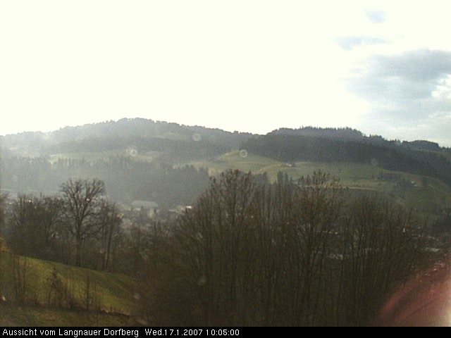 Webcam-Bild: Aussicht vom Dorfberg in Langnau 20070117-100500