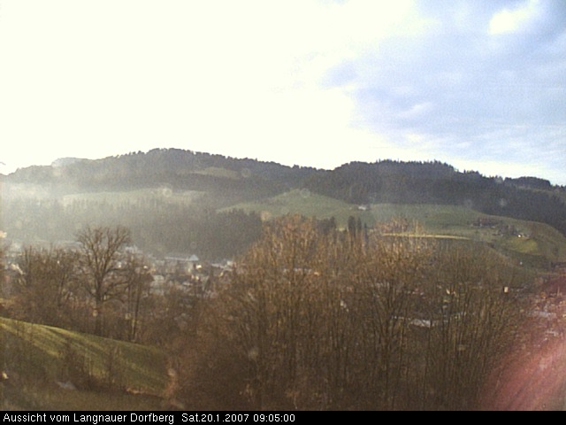 Webcam-Bild: Aussicht vom Dorfberg in Langnau 20070120-090500