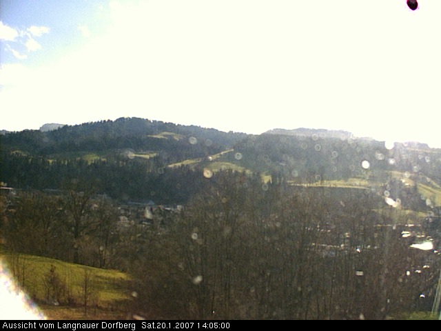 Webcam-Bild: Aussicht vom Dorfberg in Langnau 20070120-140500