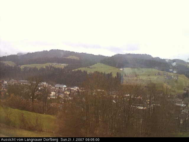 Webcam-Bild: Aussicht vom Dorfberg in Langnau 20070121-090500