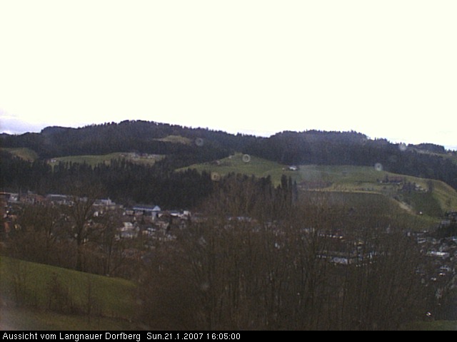 Webcam-Bild: Aussicht vom Dorfberg in Langnau 20070121-160500
