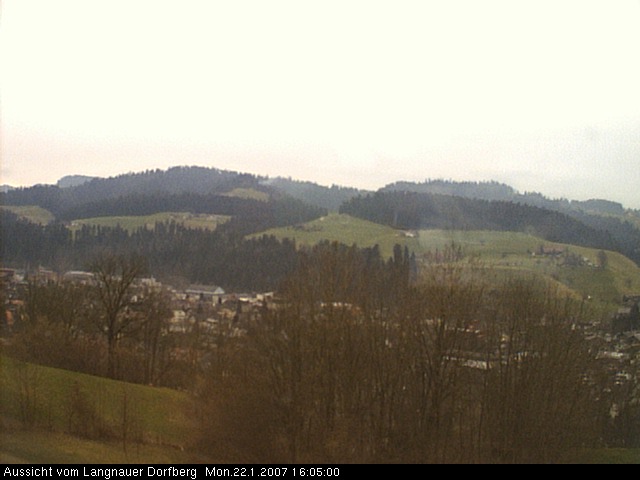 Webcam-Bild: Aussicht vom Dorfberg in Langnau 20070122-160500