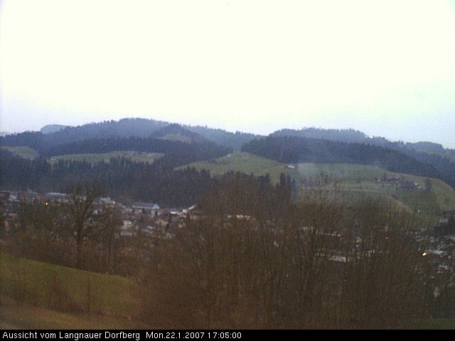 Webcam-Bild: Aussicht vom Dorfberg in Langnau 20070122-170500