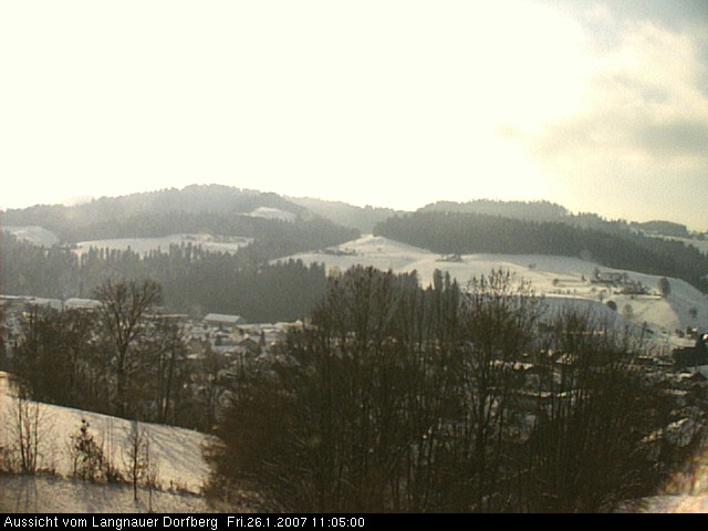 Webcam-Bild: Aussicht vom Dorfberg in Langnau 20070126-110500
