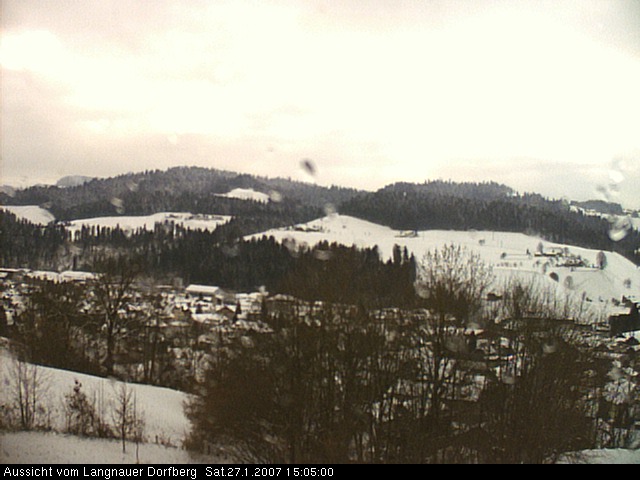 Webcam-Bild: Aussicht vom Dorfberg in Langnau 20070127-150500