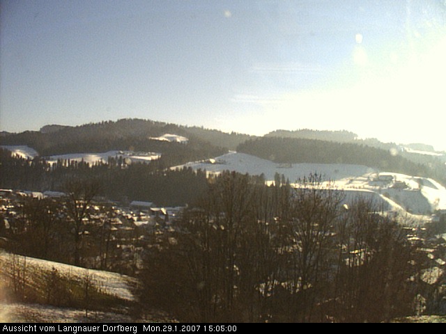 Webcam-Bild: Aussicht vom Dorfberg in Langnau 20070129-150500
