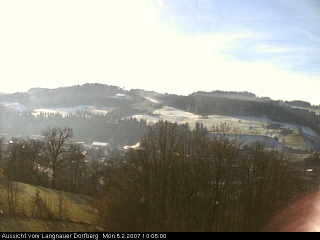 Webcam-Bild: Aussicht vom Dorfberg in Langnau 20070205-100500