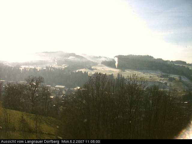 Webcam-Bild: Aussicht vom Dorfberg in Langnau 20070205-110500
