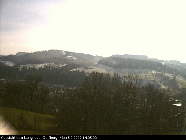Webcam-Bild: Aussicht vom Dorfberg in Langnau 20070205-140500