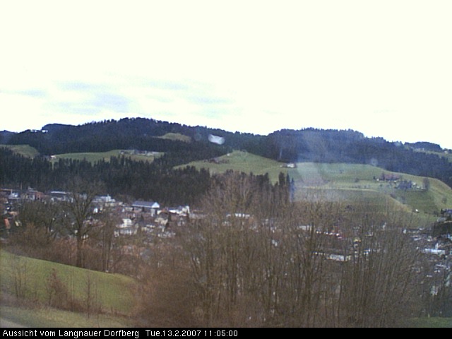 Webcam-Bild: Aussicht vom Dorfberg in Langnau 20070213-110500