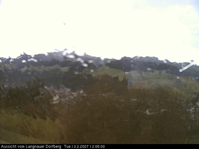 Webcam-Bild: Aussicht vom Dorfberg in Langnau 20070213-120500