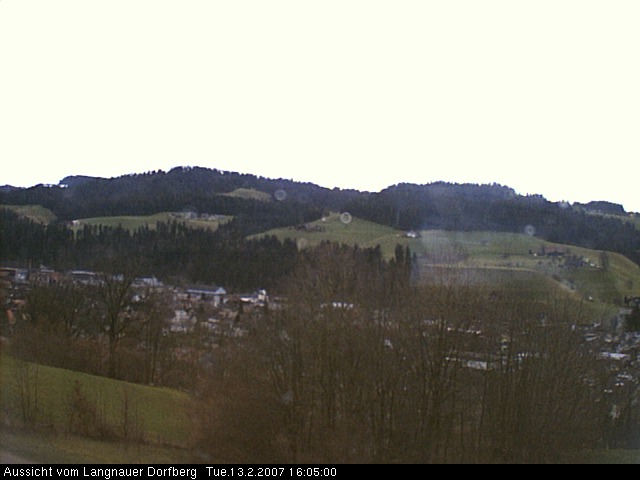 Webcam-Bild: Aussicht vom Dorfberg in Langnau 20070213-160500