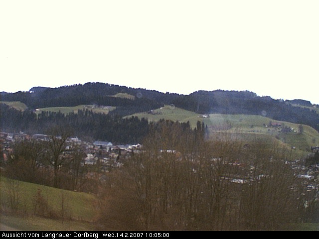 Webcam-Bild: Aussicht vom Dorfberg in Langnau 20070214-100500