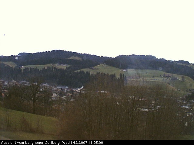 Webcam-Bild: Aussicht vom Dorfberg in Langnau 20070214-110500