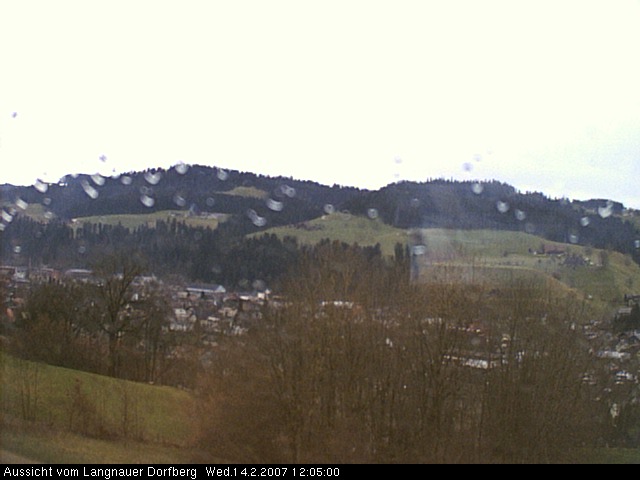 Webcam-Bild: Aussicht vom Dorfberg in Langnau 20070214-120500
