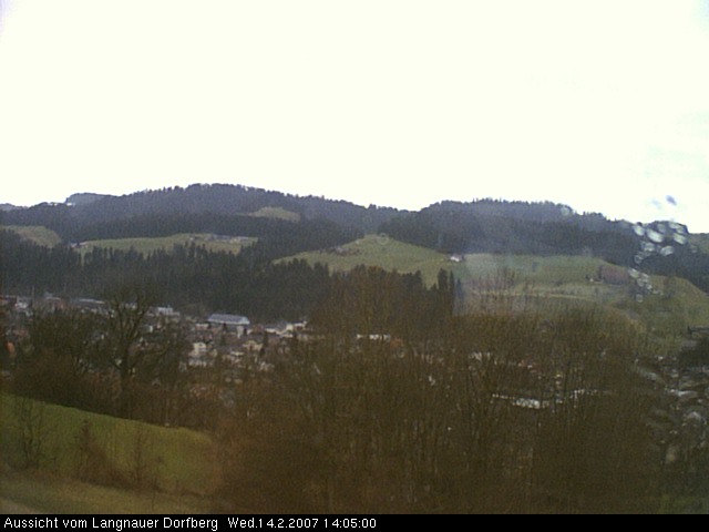 Webcam-Bild: Aussicht vom Dorfberg in Langnau 20070214-140500