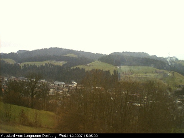 Webcam-Bild: Aussicht vom Dorfberg in Langnau 20070214-150500