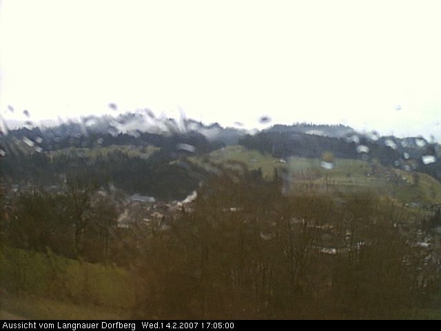 Webcam-Bild: Aussicht vom Dorfberg in Langnau 20070214-170500