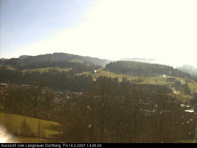 Webcam-Bild: Aussicht vom Dorfberg in Langnau 20070216-140500