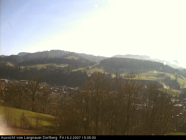 Webcam-Bild: Aussicht vom Dorfberg in Langnau 20070216-150500