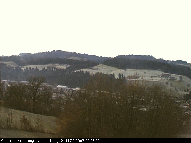 Webcam-Bild: Aussicht vom Dorfberg in Langnau 20070217-090500