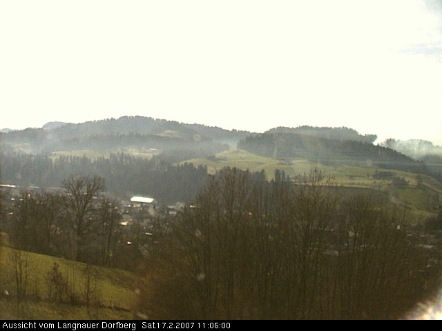 Webcam-Bild: Aussicht vom Dorfberg in Langnau 20070217-110500