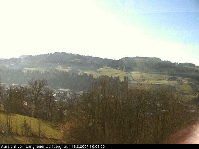 Webcam-Bild: Aussicht vom Dorfberg in Langnau 20070218-100500