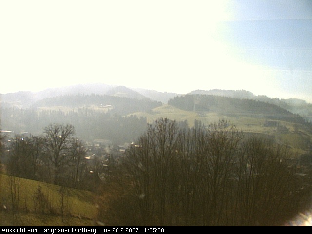 Webcam-Bild: Aussicht vom Dorfberg in Langnau 20070220-110500