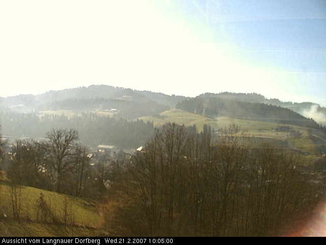 Webcam-Bild: Aussicht vom Dorfberg in Langnau 20070221-100500